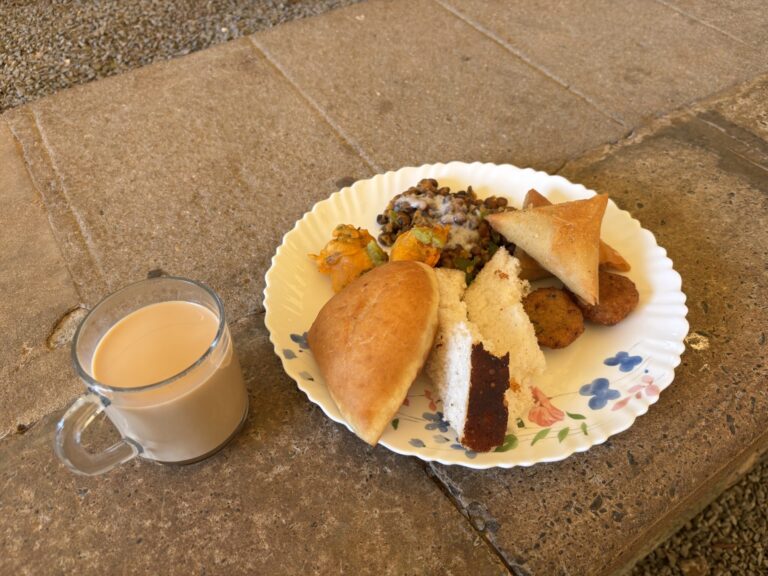 スワヒリの伝統的な朝ごはん。
